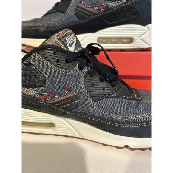 Size 11- AIR MAX 90 PREMIUM Men Dark Obsidian/Dark Obsidian Summit White OG BOX main image 7